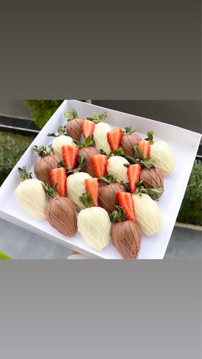 клубника в шоколаде