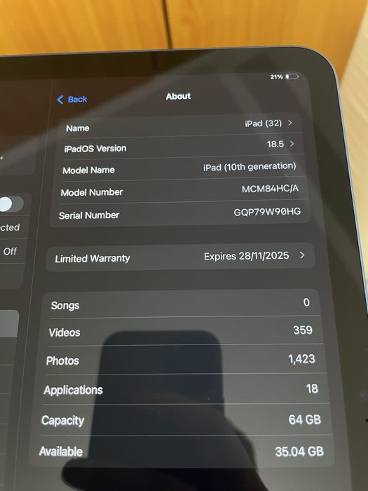 Apple Ipad 10 (2022) aproape nefolosit