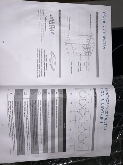 Электроплита новая