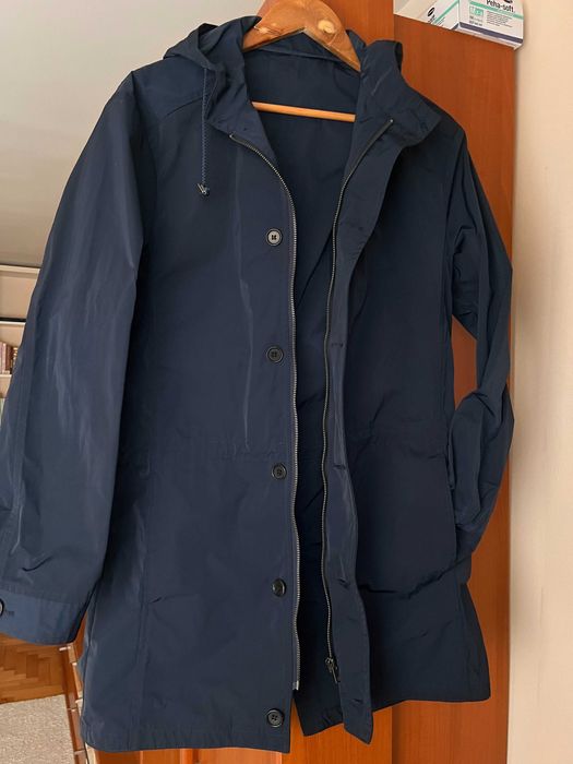 Trenci bluemarin, albastru inchis, Emile Lafaurie, marime S