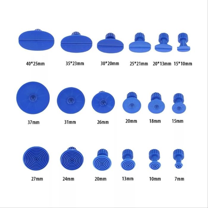 Тяговые грибки ПДР удаление вмятин на кузове авто