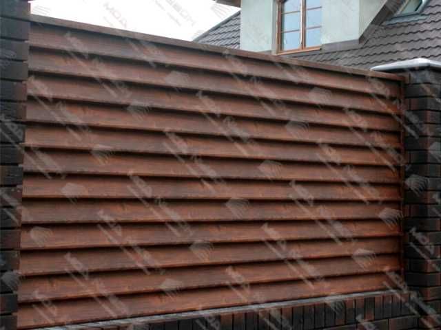 Забор жалюзи от производителя