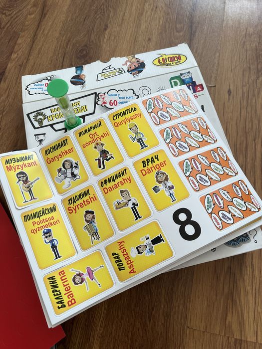 Настольная игра «Угадай кто я?»