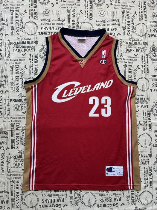 NBA Champion Cleveland Cavaliers #23 James original jersyey потник.L