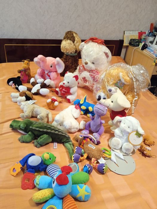 Мягкие игрушки новые и бу