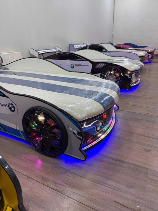 Детский кровать .  Bolalar krovati. Mashina krovat. Moshina krovat