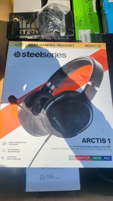 Нови Гейминг слушалки SteelSeries - Arctis - 1, безжични, черни Нови