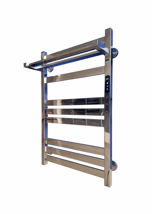 С плоской полочкой Электрический полотенцесушитель