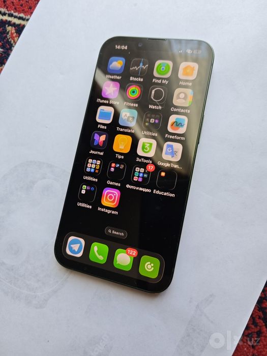 Айфон 13,128,iOS 26,родной
