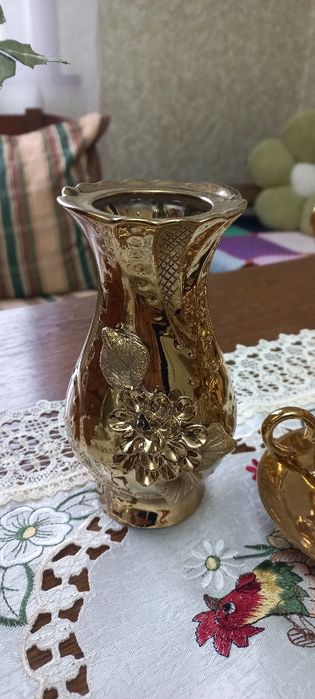 Позлатен сервиз за кафе