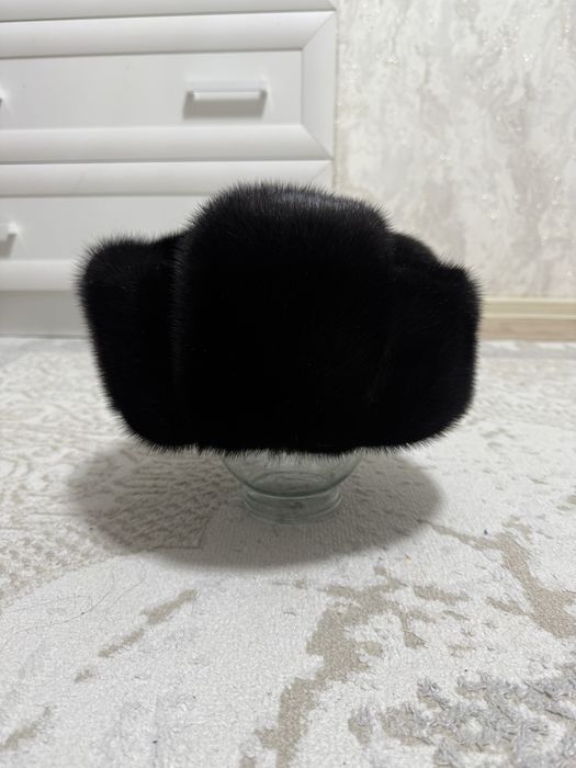 Норковая шапка ушанка