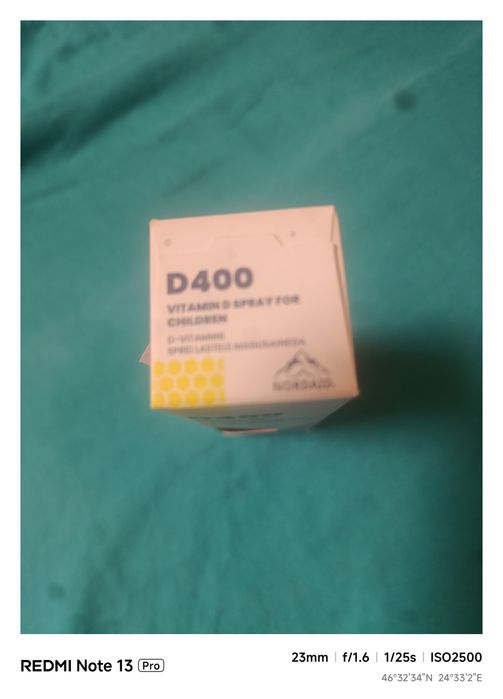 D400 vitamina D 30 ml cu lanolina