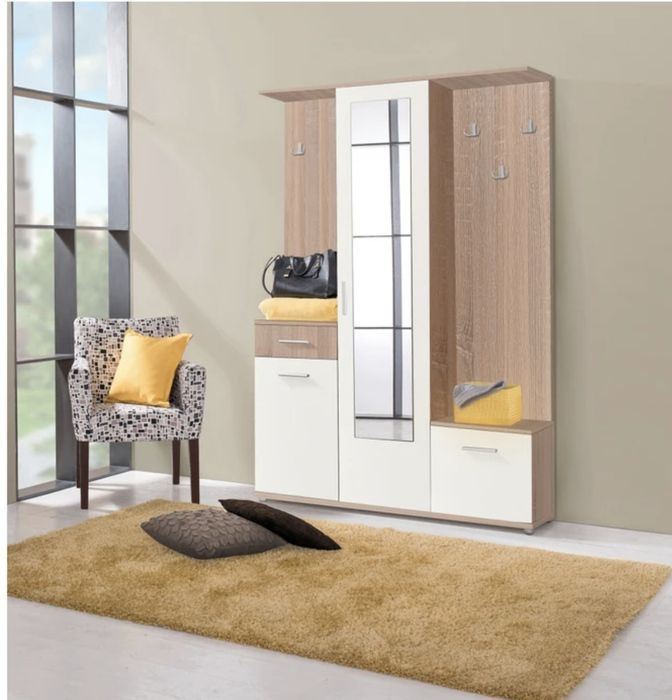 Vând pantofar cu oglinda și cuier