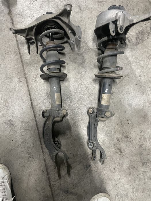 Amortizoare fata Audi a5 a4 b8 + arc + flansa