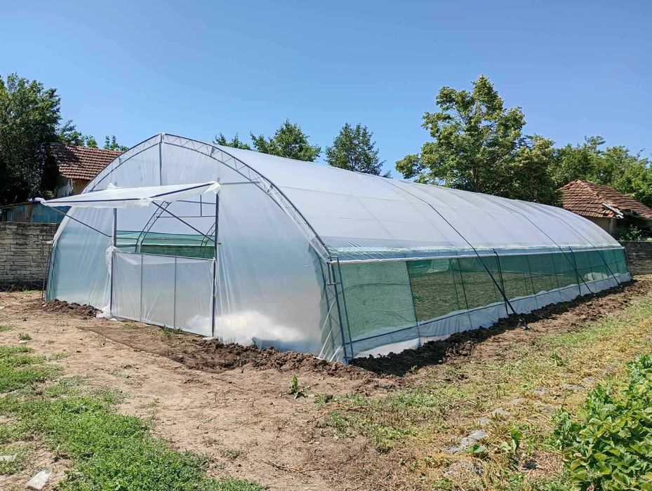 ОРАНЖЕРИИ -Българско производство,”Тунелен тип”-6м ширина оранжерия