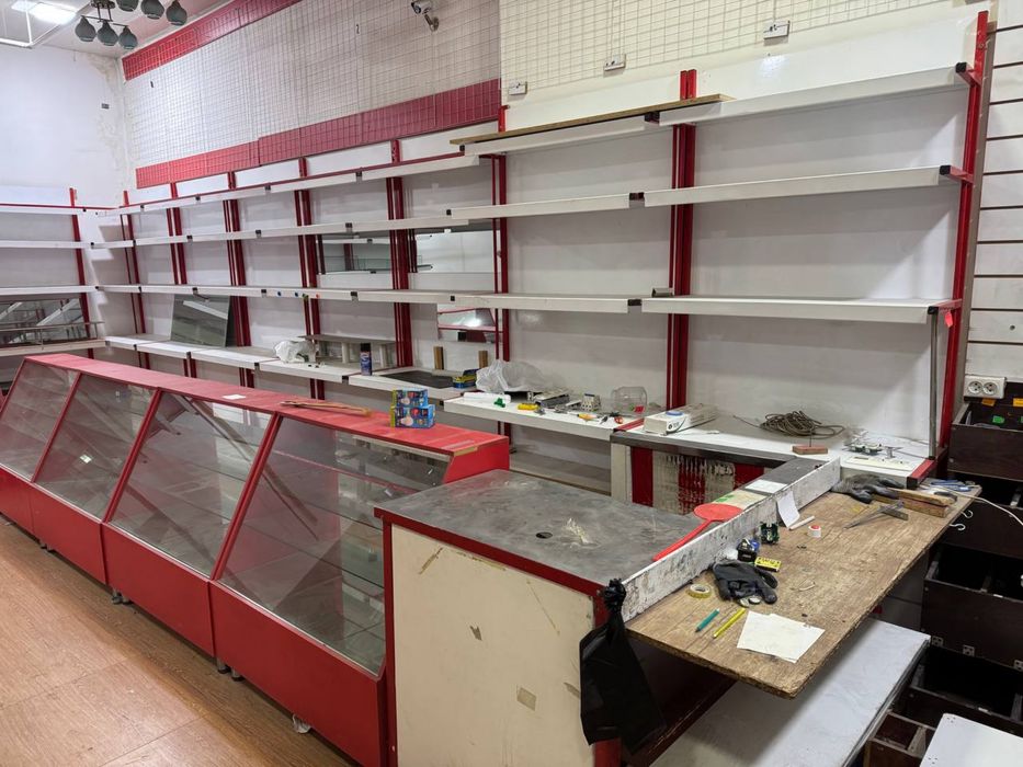 Витрина стеллаж