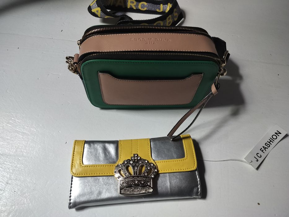 Geanta Marc Jacobs  si portofel.piele ecologica