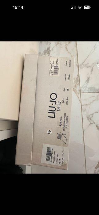 Vând sandale Liu Jo noi,mărimea 35