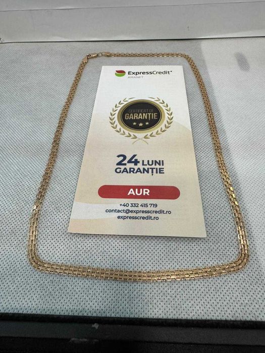 (Ag41) Lant aur, 14K B5811 - Ridicare din agentie!