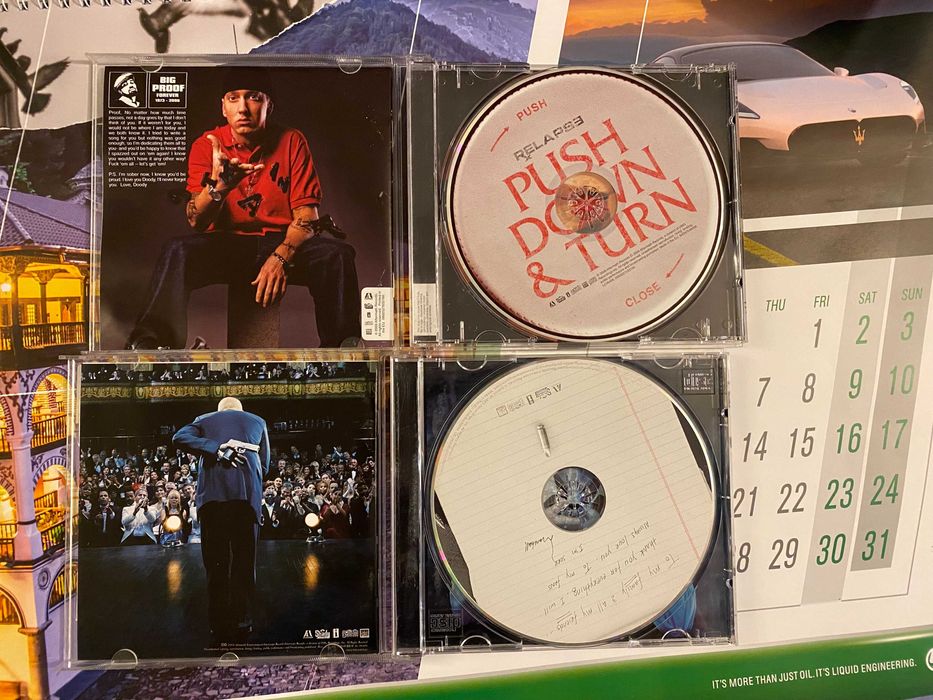 Оригинални  Албуми Дискове Eminem 50 Cent G Unit d12  CD 1999-2005