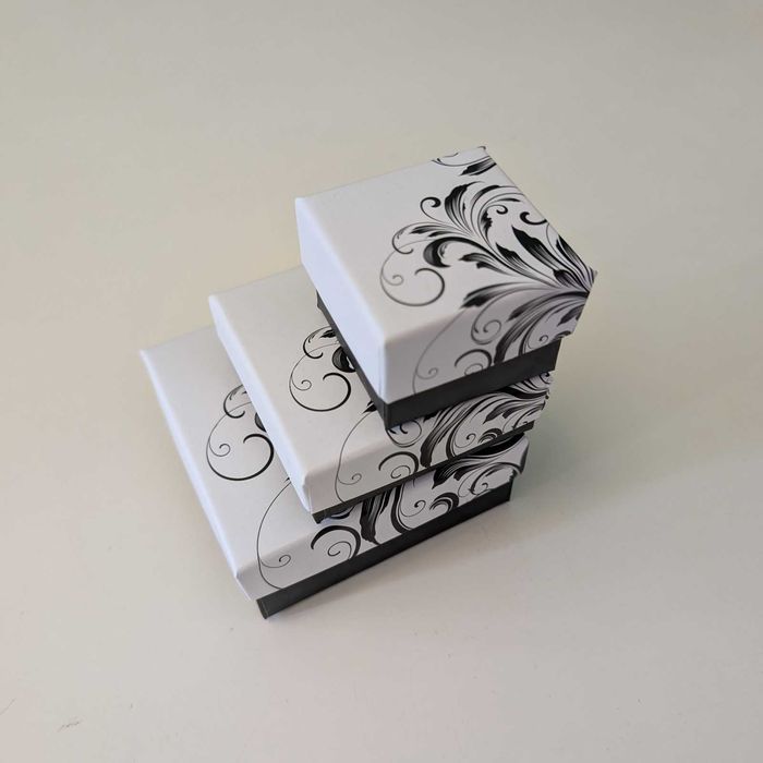 Lot 92 cutii bijuterii 3 dimensiuni. Cutii cadou inel, cercei, pandantiv, set