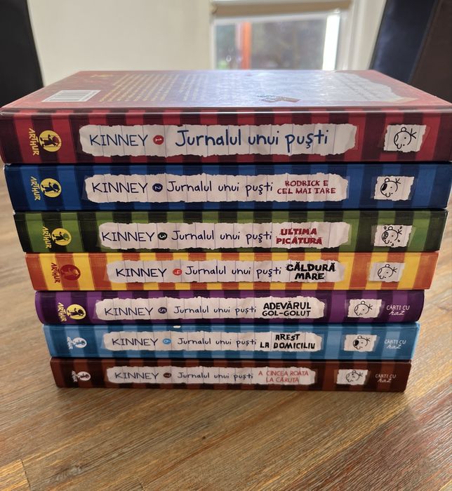 Jurnalul unui pusti Vol. 1-7 de Jeff Kinney