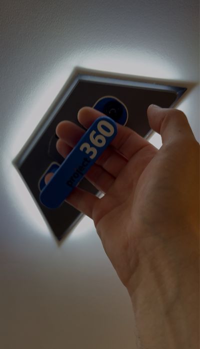 Рьчен шлайф "Blade Led" за шпакловка c LED подсветка Project 360