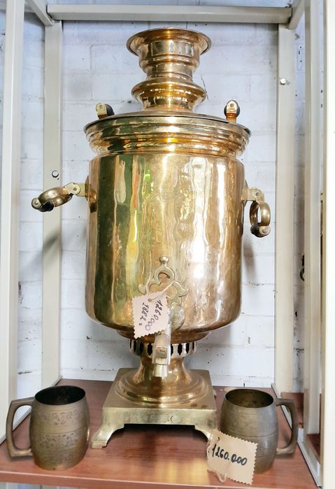 Антикварные самовары.