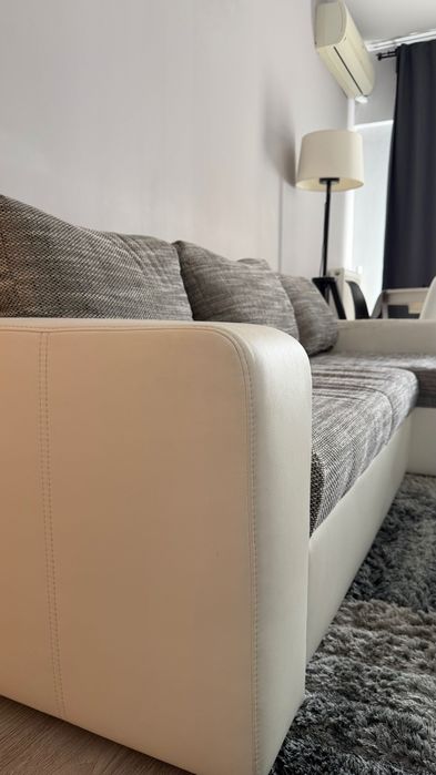 Canapea cu coltar extensibila