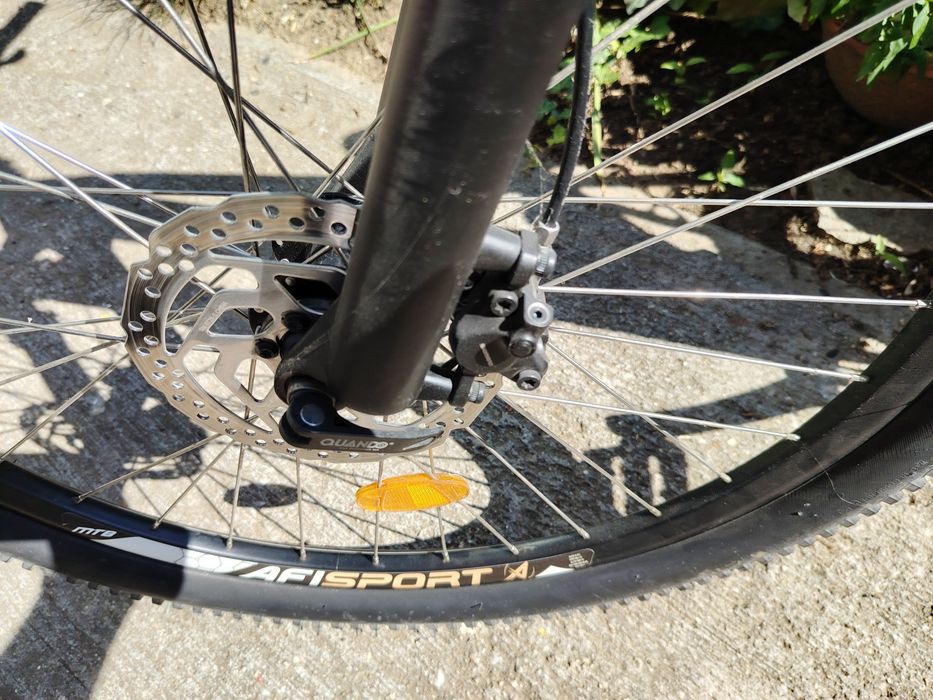 Bicicletă Afisport electrică roți 27,5,3×9 viteze