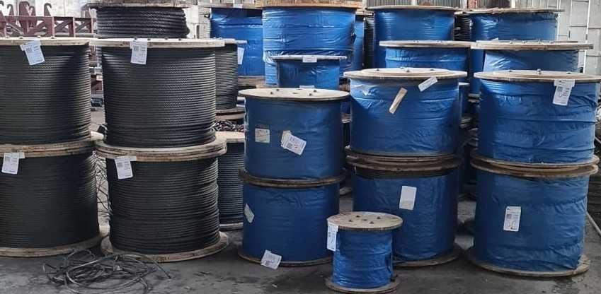 Канат (трос) стальной любого диаметра, низкая цена,