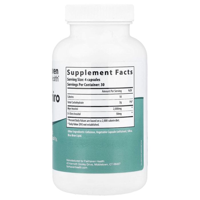 Мио Чиро Инозитол 240 капсул Myo + D-Chiro Inositol из Америки