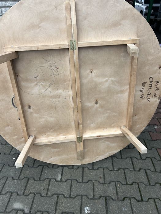 Стол круглый раскладной