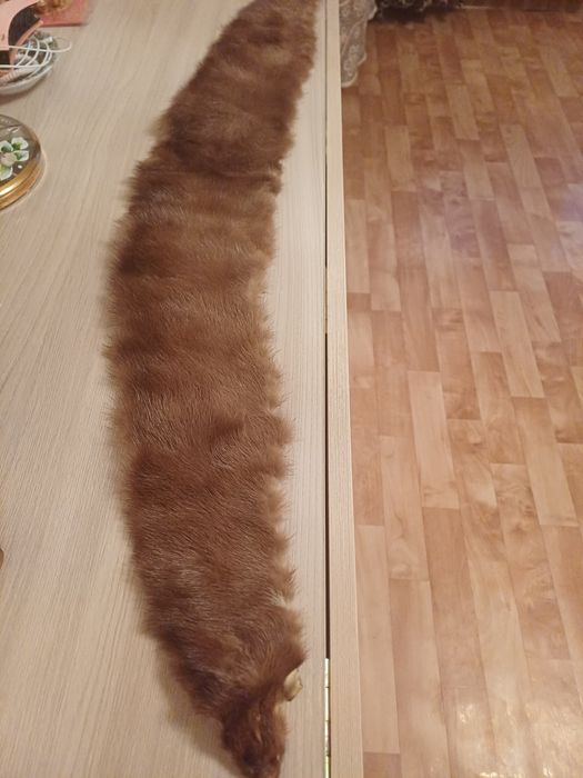 Норковый воротник.