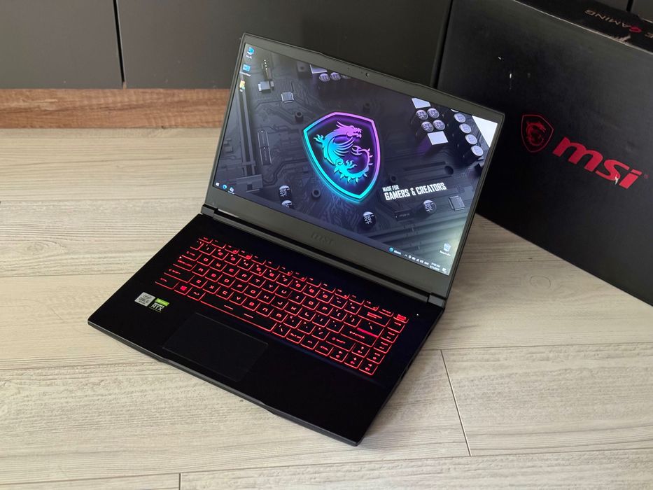 15.6 IPS 144hz/RTX 3060 6GB/ i5 10200H/16GB рам /512GB ssd/ Gaming MSI