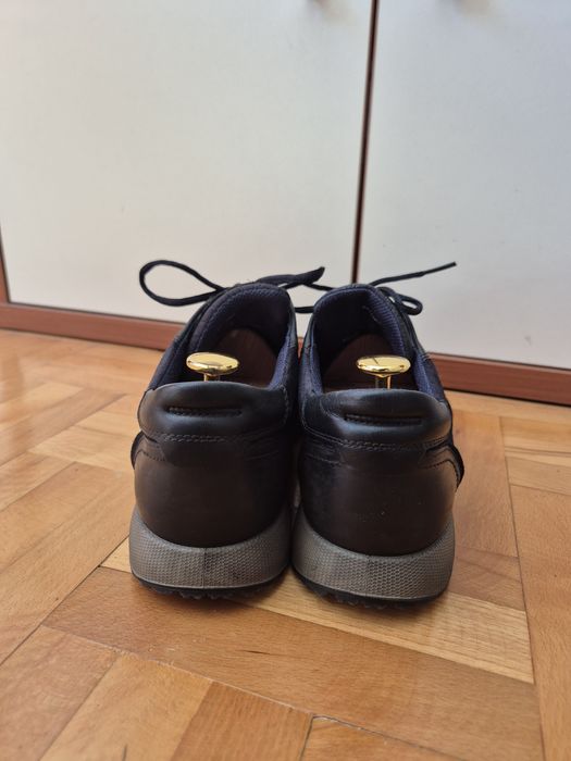 Pantofi sport premium Ecco, Mens Sneak Low-top, Piele, Bărbați - 43
