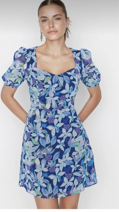 Rochie albastra de vara