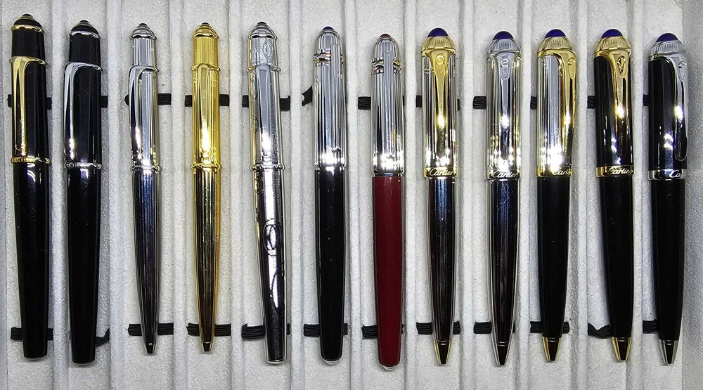 Химикалки Montblanc, S.T. Dupont и Cartier
