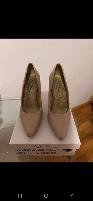 Pantofi stiletto Solo Donna mărimea 36
