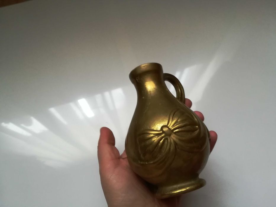 Vaza veche bronz colectie art deco decor obiect