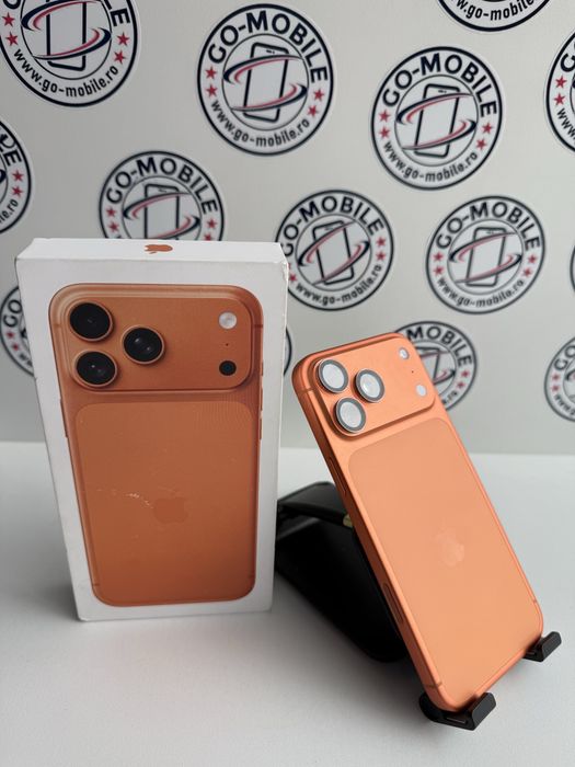 iPhone 17 Pro Max - 256GB - Orange - Nou - Desigilat - Garantie