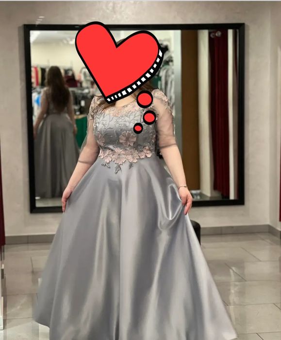 Rochie de seara din satin