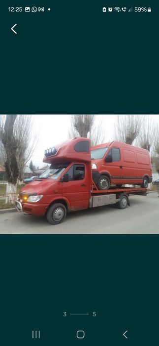 Tractari auto non stop 7locuri rescue4x4macara ridicari paleți sinaia