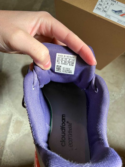 Adidas 4uture RNR J Purple Running Shoes