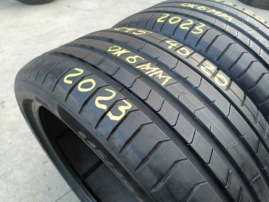 Set 4 anvelope de vara 245 40 20 pirelli p zero pz4 dot 2023