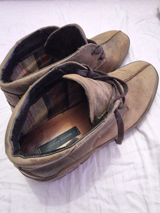 Ghete piele Tomy Hilfinger mărimea 44