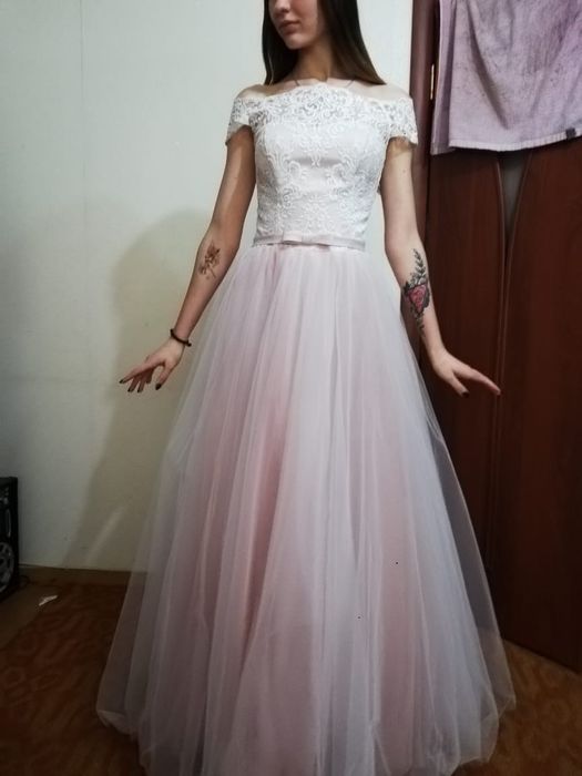 Вечернее платье, пышное платье для прекрасных стройных девушек