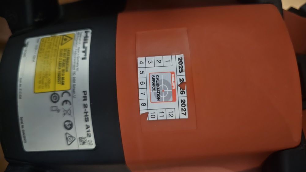 Vand lasere hilti PR 2 -PR 3