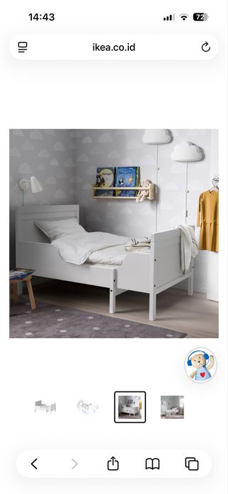 Детская кровать IKEA