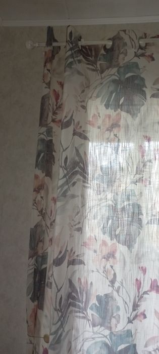 2бр. готови пердета с капси - 140/245см